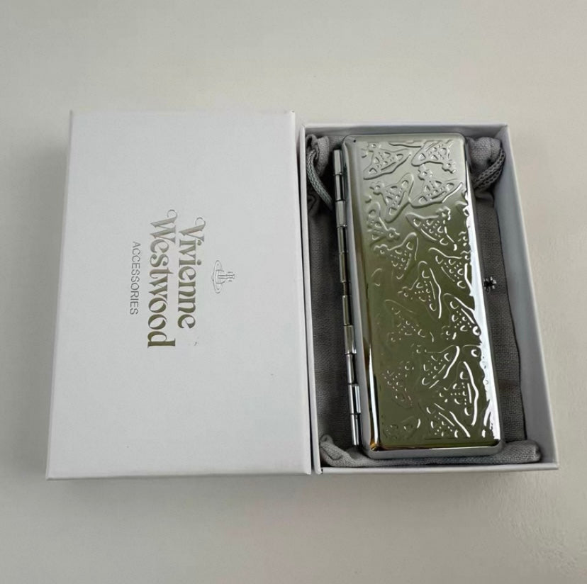 Cigarette Case Repeated Orb Design (2 Colors)