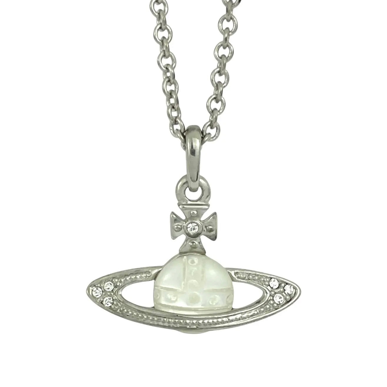 Mini Green Pearl Orb 10MM Pendant Necklace (2 colors)