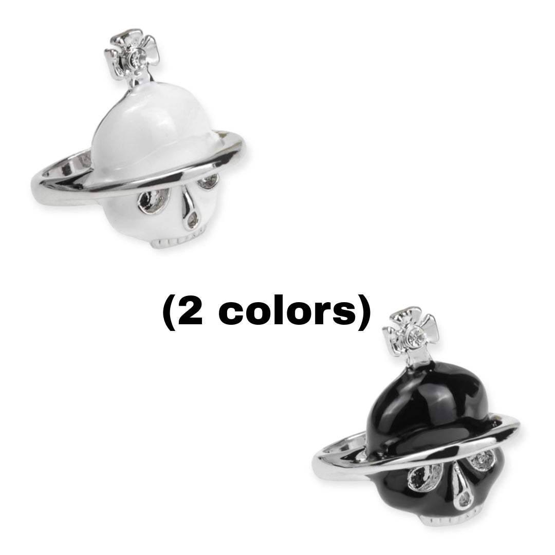 Skull Orb Design Ring (2 Colors)