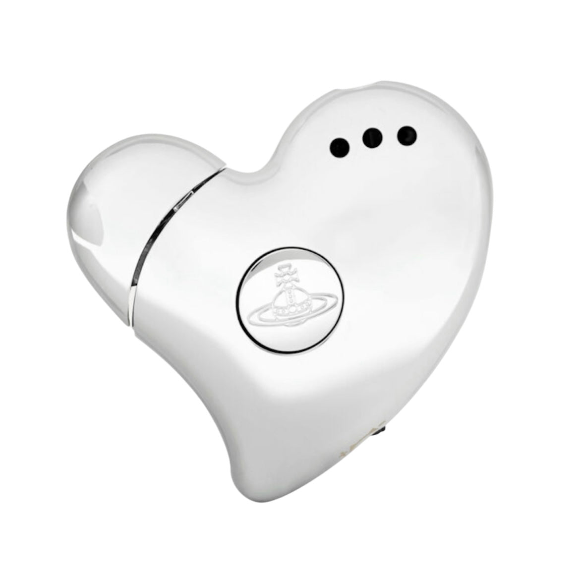 Baby Pink and Silver Heart Orb Lighter PREORDER