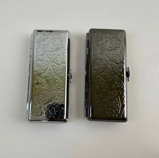 Cigarette Case Repeated Orb Design (2 Colors)