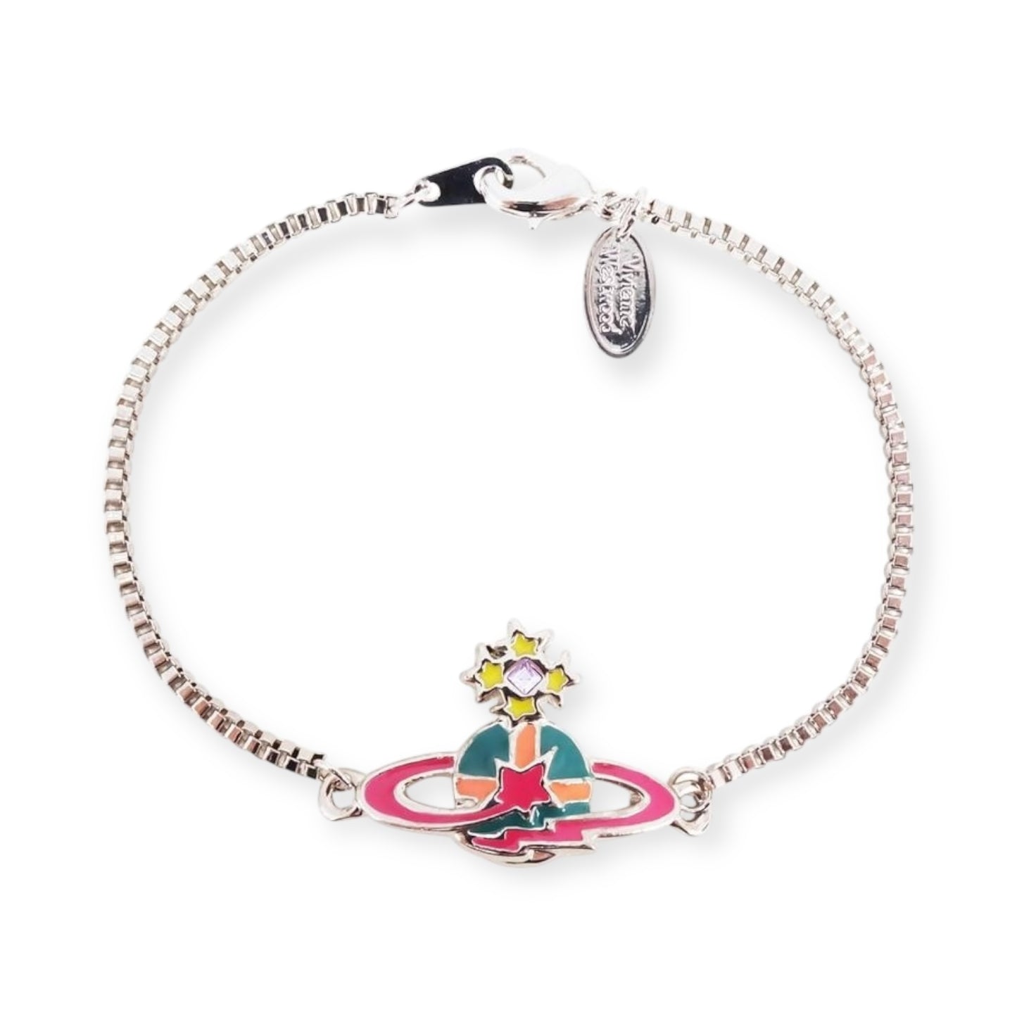 Multicolor Mini Orb Shooting Star Saturn Bracelet (3 Colors)