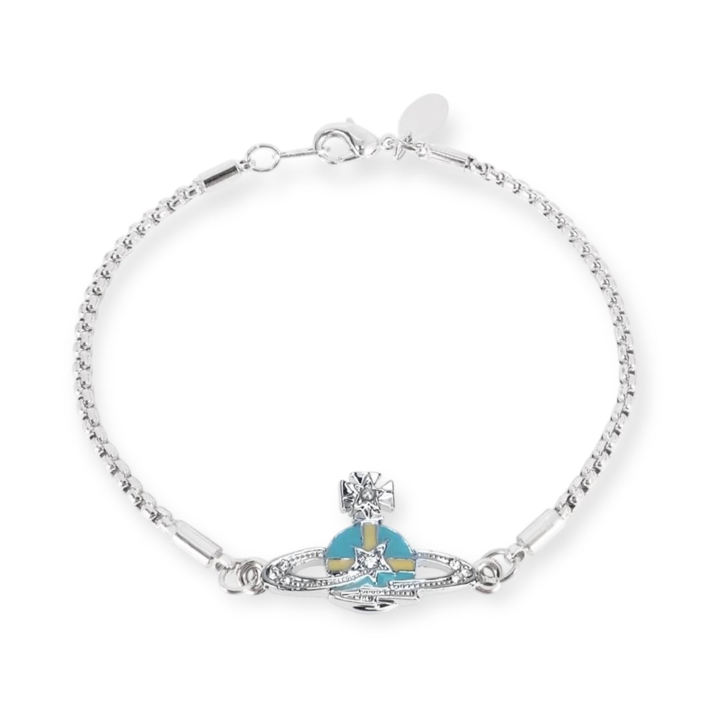 Multicolor Mini Orb Shooting Star Saturn Bracelet (3 Colors)