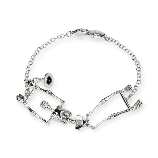 Skeleton Body Pendant Bracelet (3 Colors)