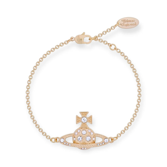 Multicolor Gem Studded Soccer Ball Design Orb Pendant Bracelet (4 Colors)