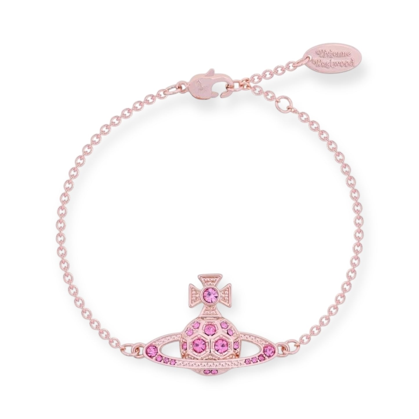 Multicolor Gem Studded Soccer Ball Design Orb Pendant Bracelet (4 Colors)