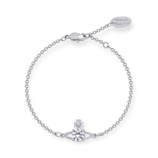 Mini Gem Stud Orb Pendant Bracelet (5 Colors)