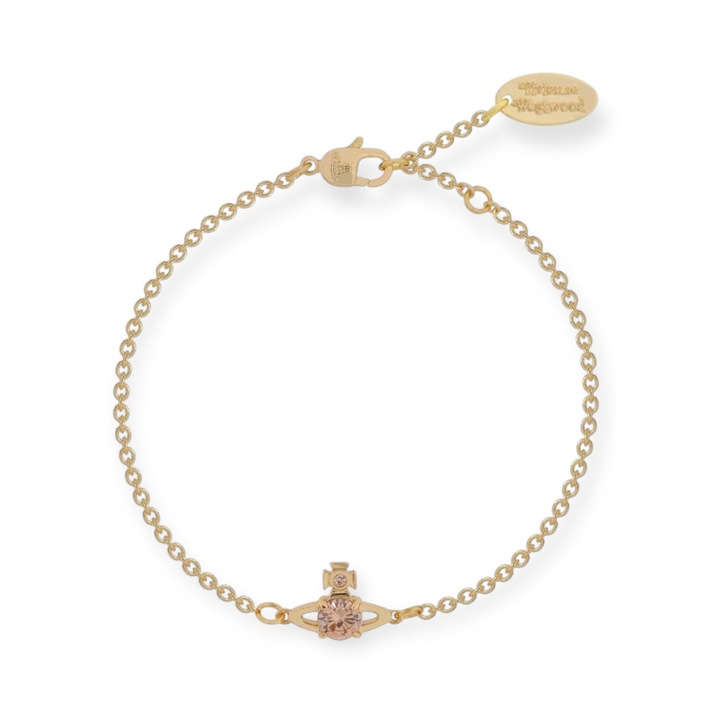 Mini Gem Stud Orb Pendant Bracelet (5 Colors)