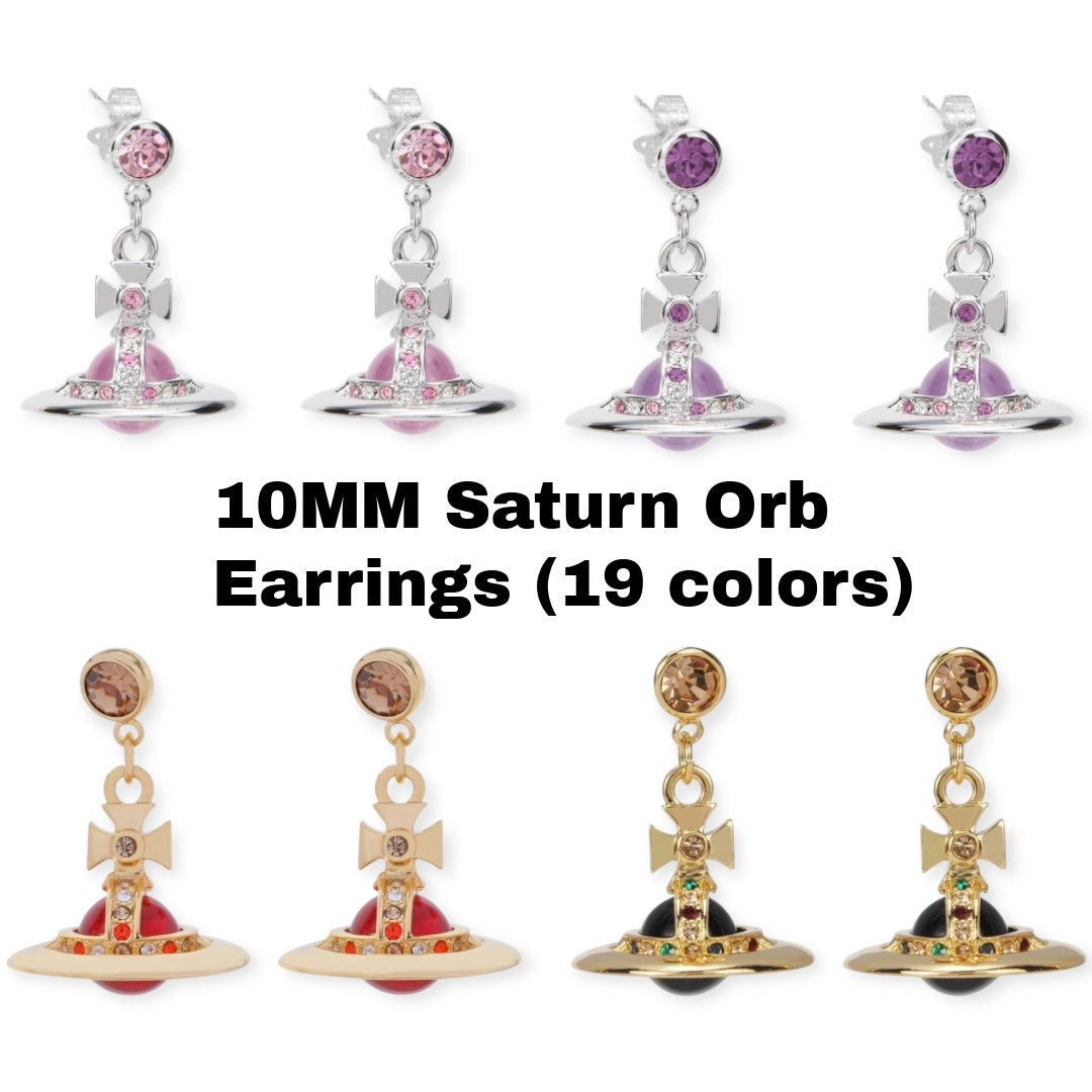 10MM Small Orb Earrings *19 Colors*