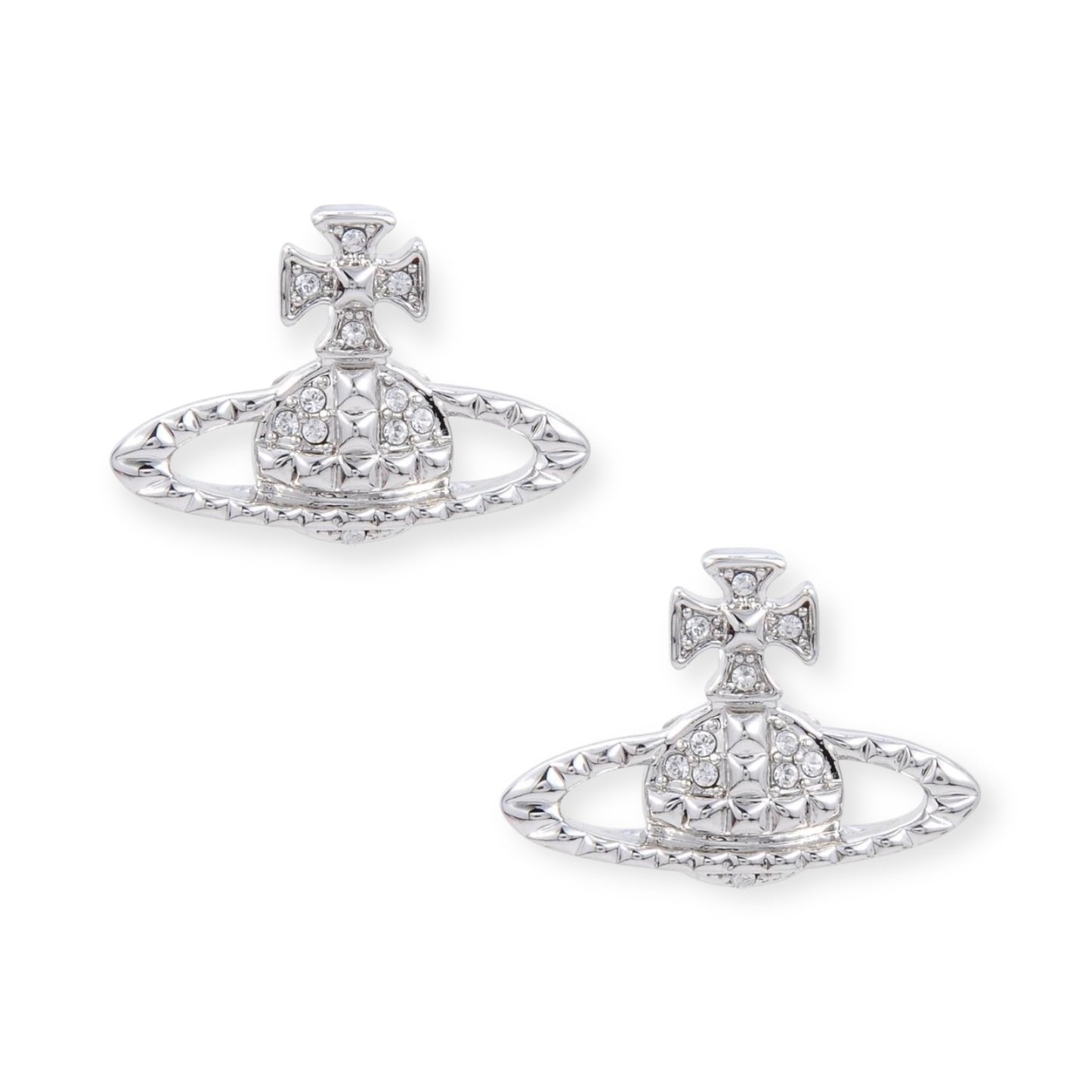 Abstract Shape Multigem 2D Orb Earrings (4 Colors)