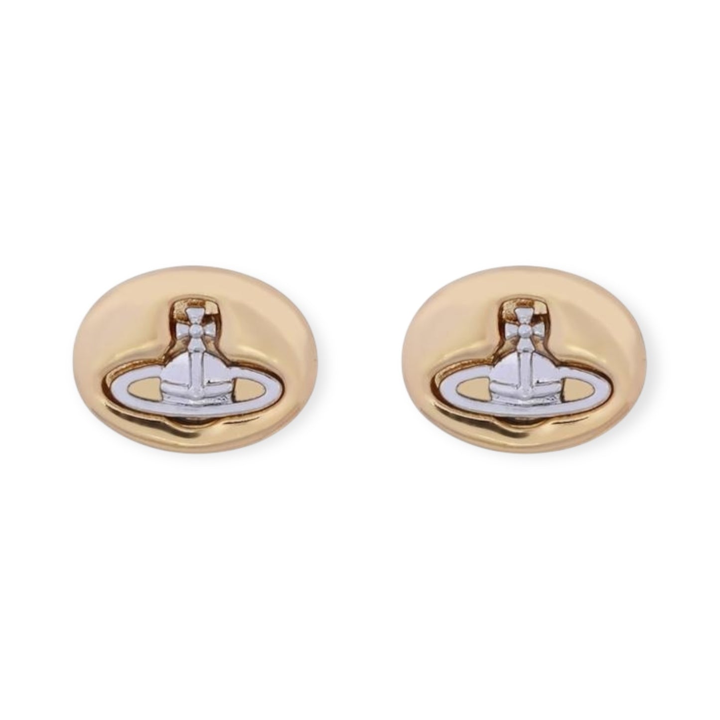 Pebble Stone Design Engraved Orb Earrings (5 Colors)