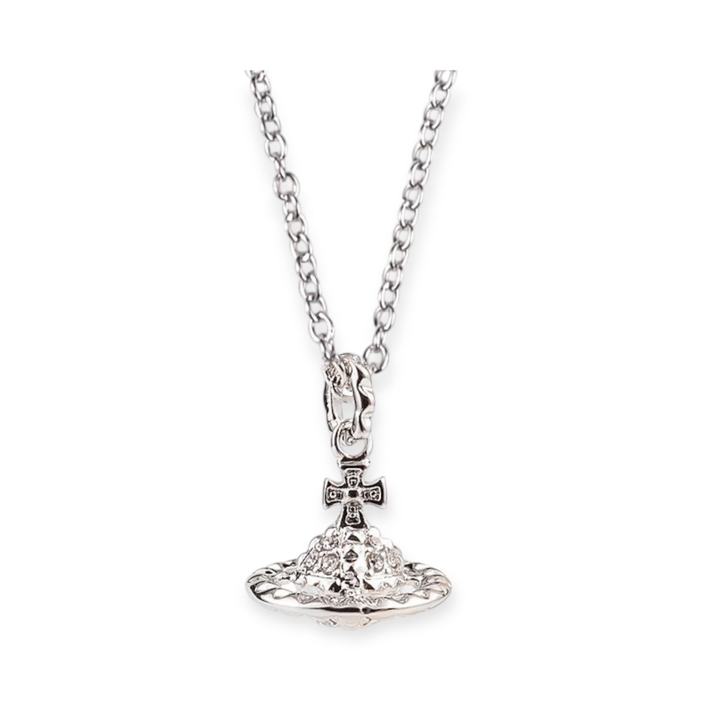 Abstract Shape Multigem 3D Orb Necklace (5 Colors)