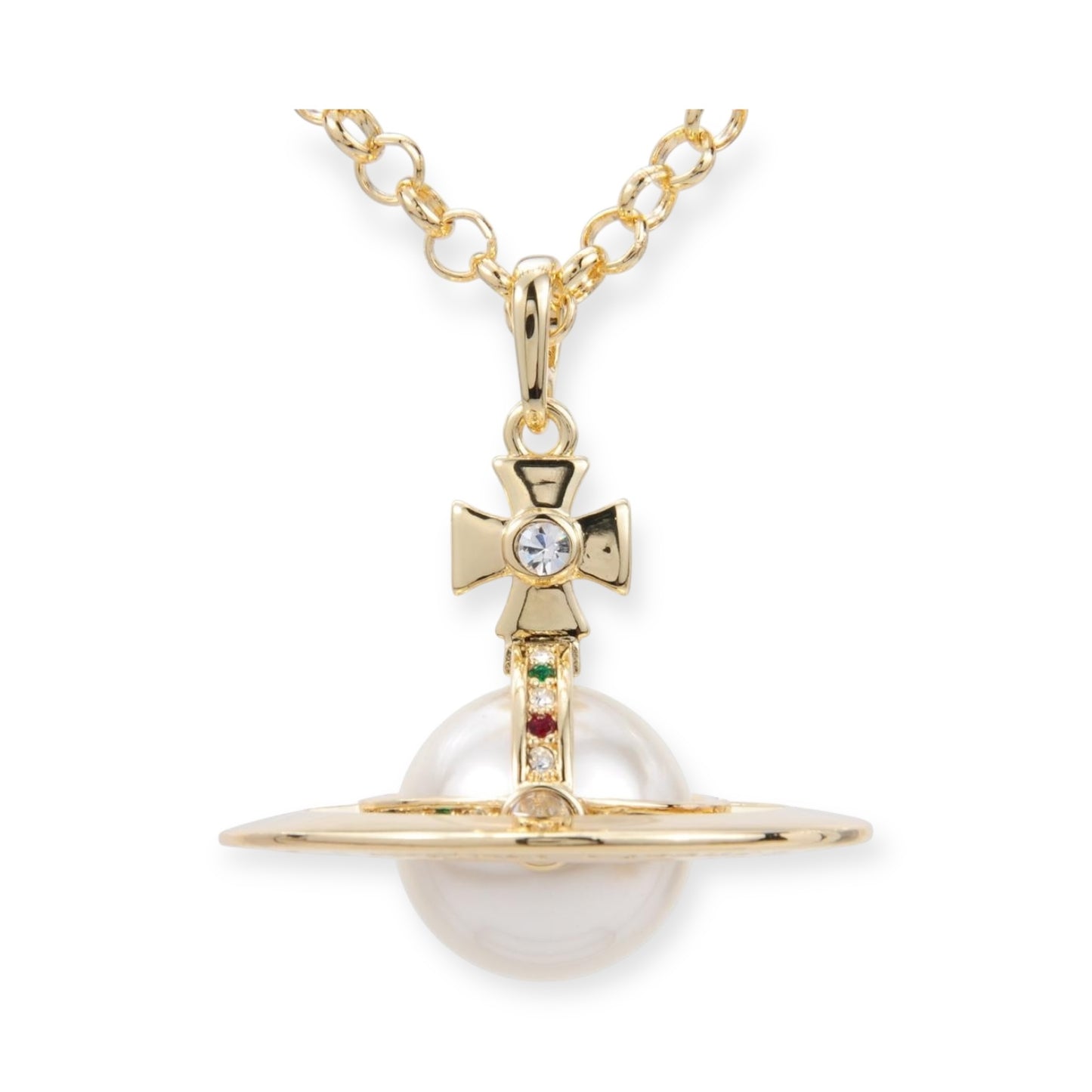 20MM Medium Saturn Orb Pendant Necklace (28 Styles)