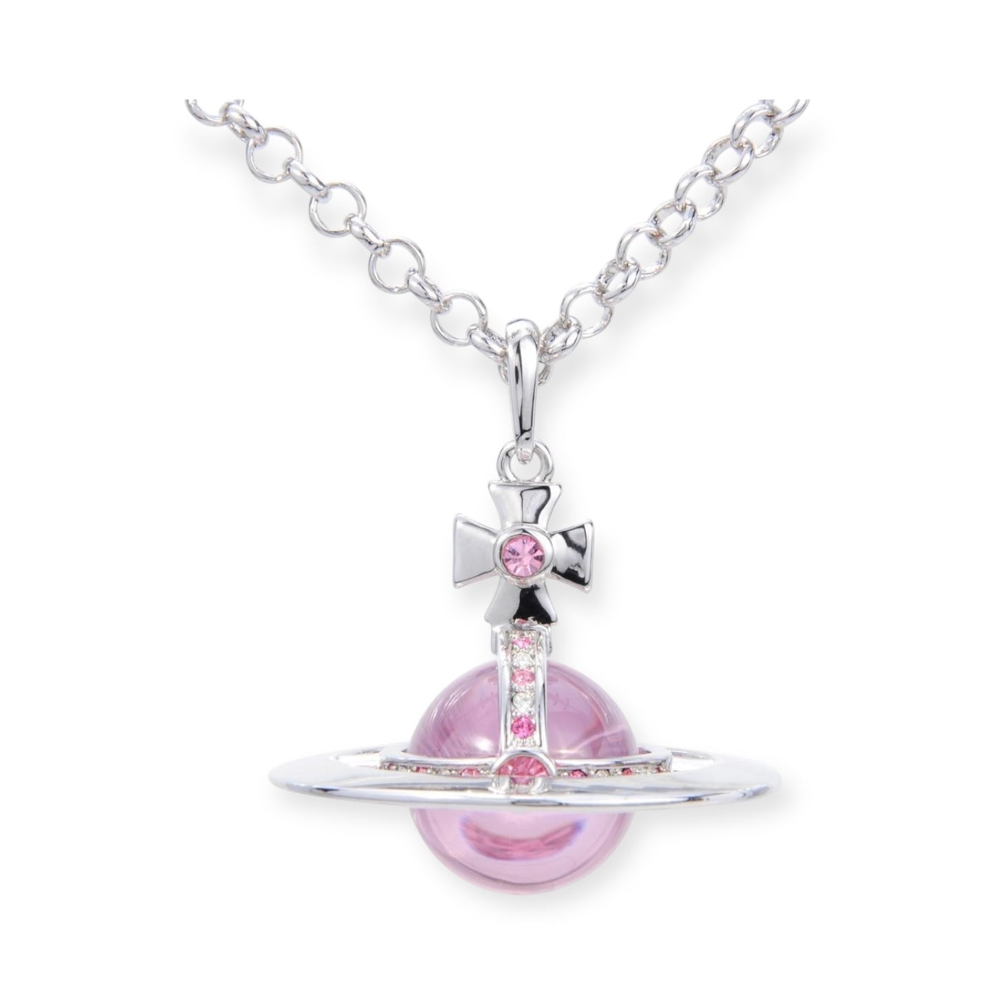 20MM Medium Saturn Orb Pendant Necklace (28 Styles)