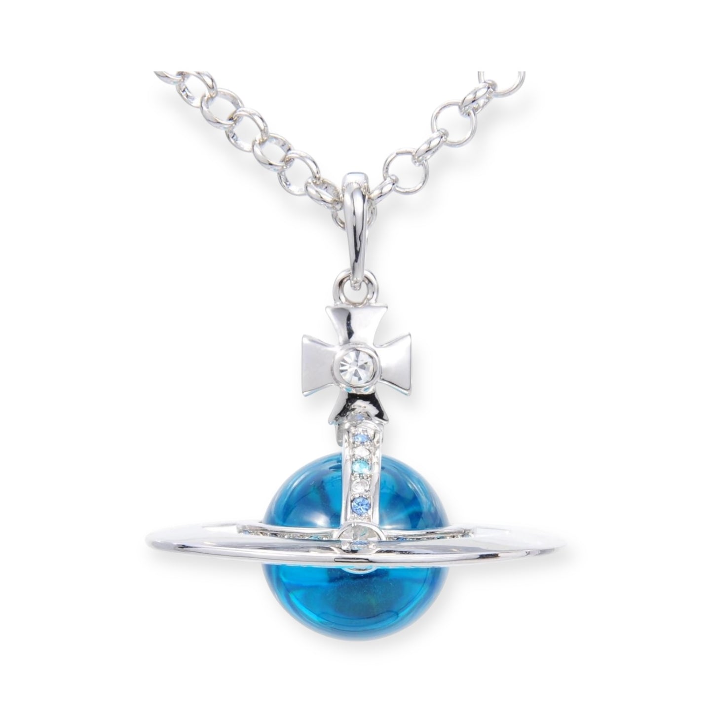 20MM Medium Saturn Orb Pendant Necklace (28 Styles)