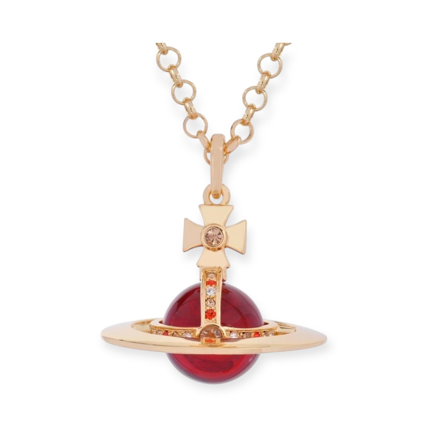 20MM Medium Saturn Orb Pendant Necklace (28 Styles)