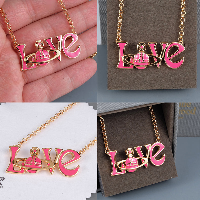 Love Orb Statement Necklace (3 colors)