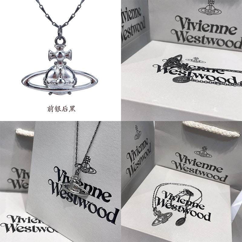 Mini 10MM Basic Staple Colored Orb Pendant Necklace (5 Colors)