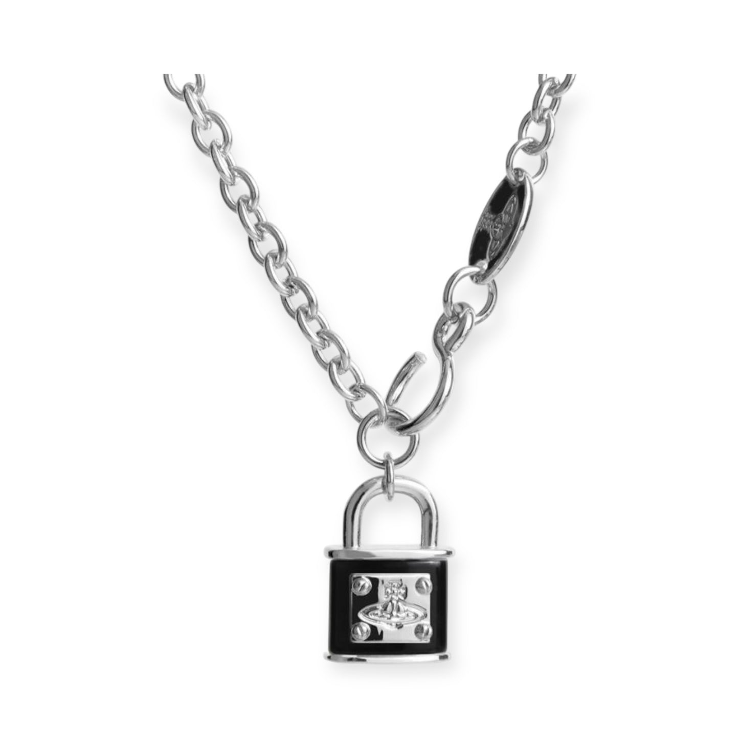Rens Lock Locket Padlock Pendant Necklace (4 Colors)