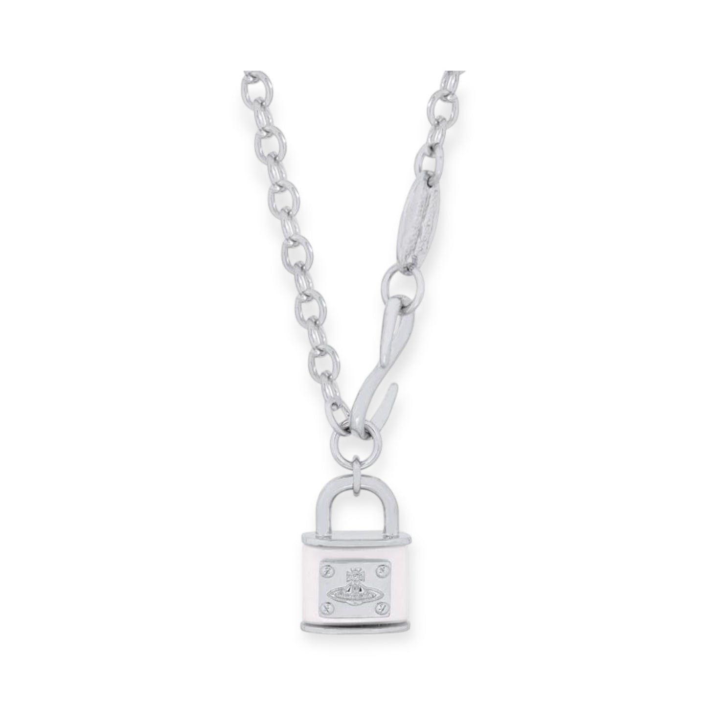 Rens Lock Locket Padlock Pendant Necklace (4 Colors)