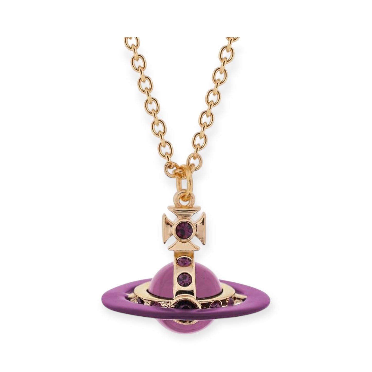 Colorful Gem 10MM 3D Abstract Orb Pendant Necklace (5 Colors)