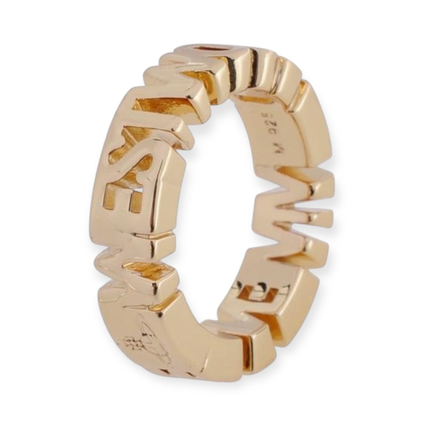 Spellout Statement Ring (3 colors)