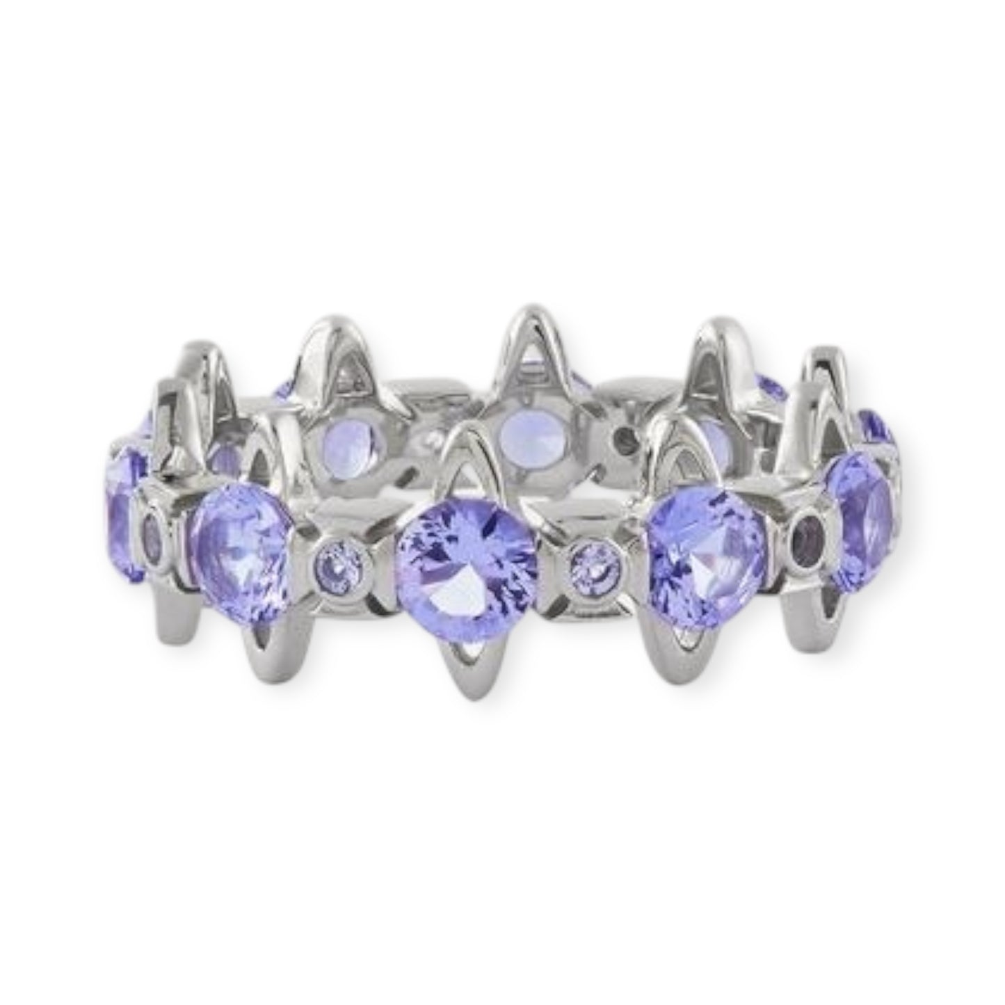 Multi Repeated Gem Orb Design Ring (5 colors)