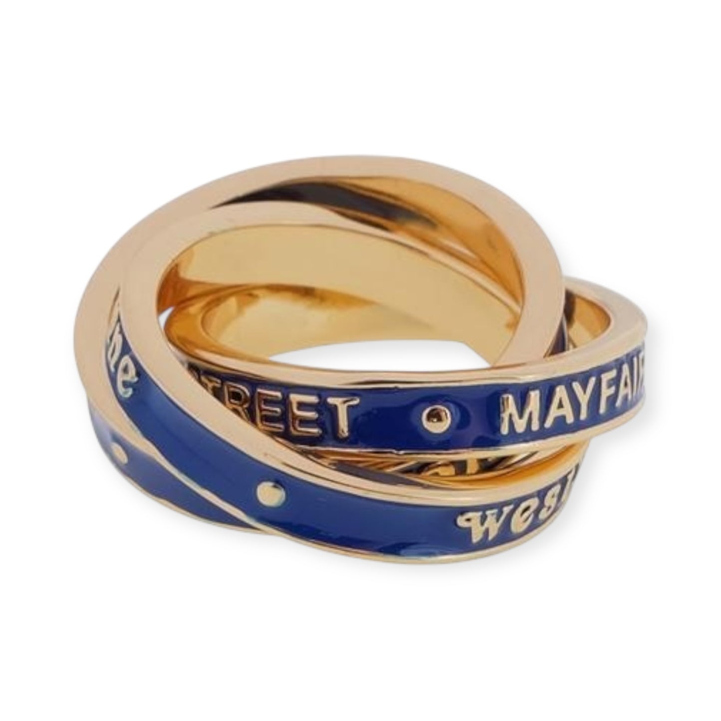 Triple Layer Wrap Wrapped Around Eternity Forever Ring (6 colors)